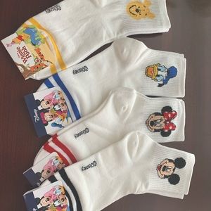 Disney character adult socks